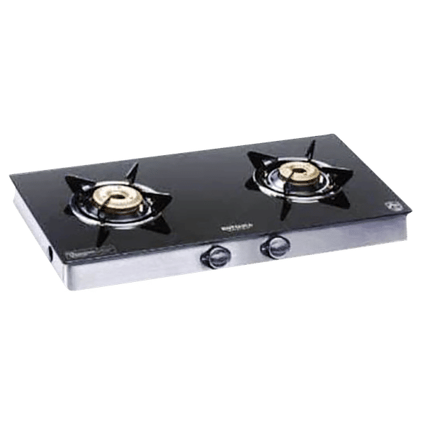 Buy Kutchina Inferno Excel 2B Tempered Glass Top 2 Burner